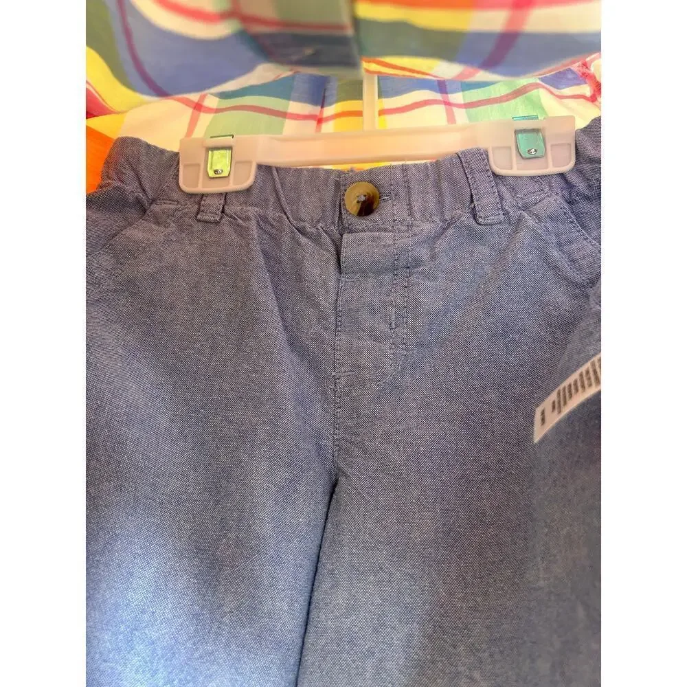 TOMMY BAHAMA Boy’s 3-Piece Short Outfit with Bow Tie / Size: 3T